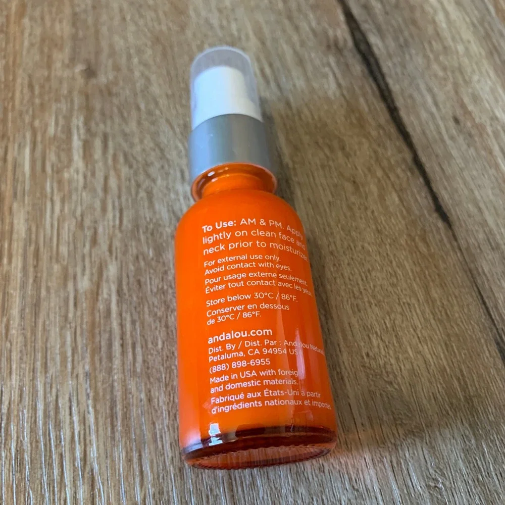 Andalou Naturals Turmeric + C Enlighten Serum - 1.1 fl oz